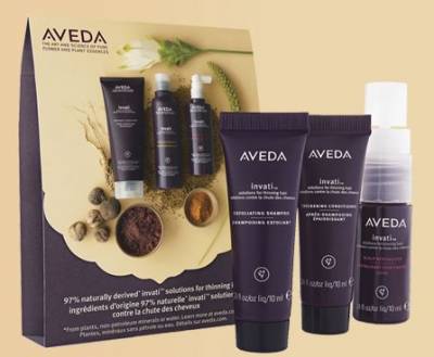Free Samples of Aveda Invati Skin Care 3-Piece Sample Pack
