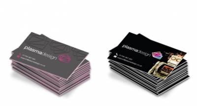 Free Samples of Business Cards From Plasma Design