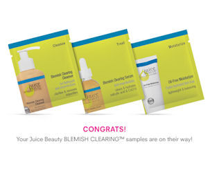 Request Free Samples from Juice Beauty