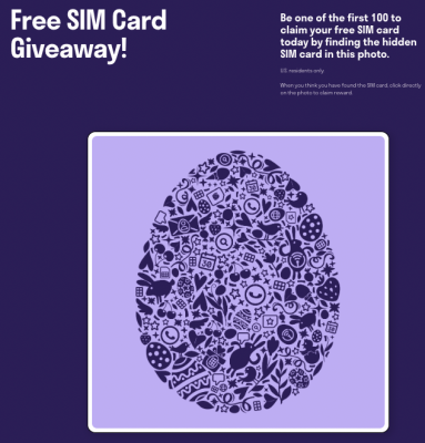 Free SIM Card Giveaway