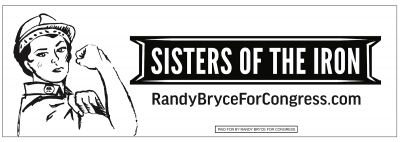 Free Sisters Of The Iron Bumper Sticker