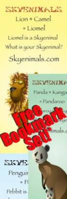 Sign up: Free Skyenimals Bookmarks For Kids