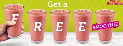 FREE SMOOTHIE ON NATIONAL SMOOTHIE DAY
