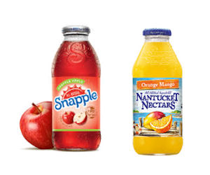 Redeem: Free Snapple or Nantucket Nectars at Bruegger's Bagels 