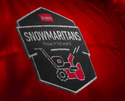 Free Snowmaritan parka patch (500 Only)