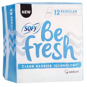 Request Free SOFY BeFresh Sanitary Pads Sample