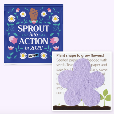 FREE "Sprout into Action" seed packet!