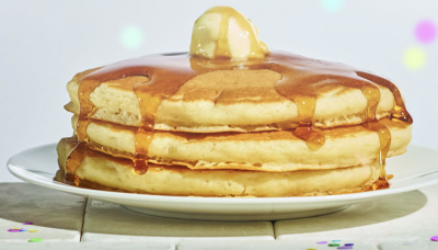 Free Stack of Buttermilk Pancakes