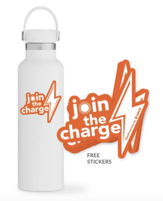 Free Sticker - join the charge