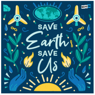 Free Sticker - Save Earth Save Us