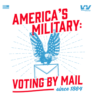 Free Sticker from VoteVets.org