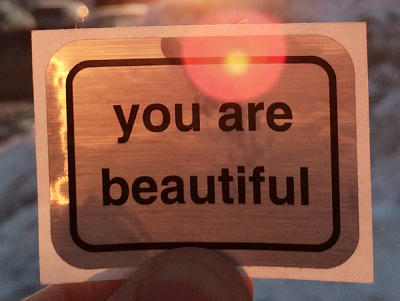 Free Sticker - You are Beautiful