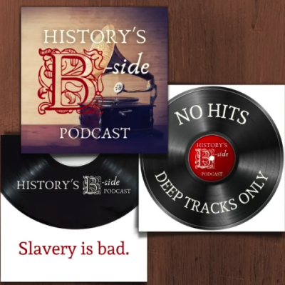 Free Stickers, Bookmarks & Postcards History’s B-Side