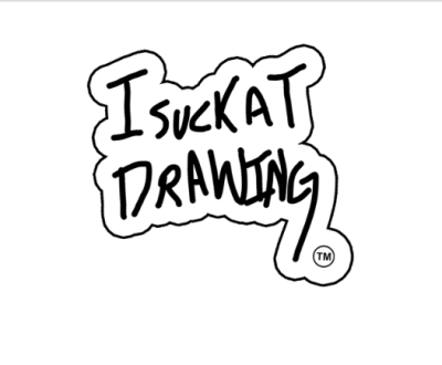 Free Stickers from "I Suck at Drawing"