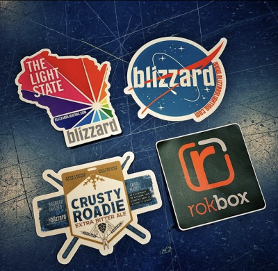 Free Stickers from Rokbox Entertainment