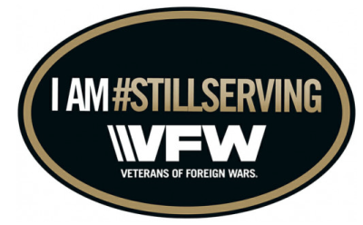 FREE #STILLSERVING DECAL