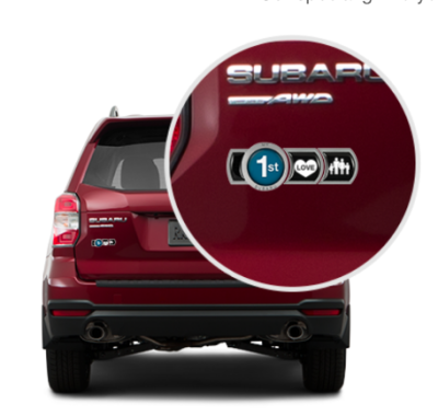Free Subaru Badge of Ownership Gift