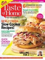 Free subscription to Taste of Home