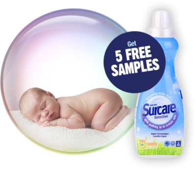 Request Free Surcare Laundry Detergent