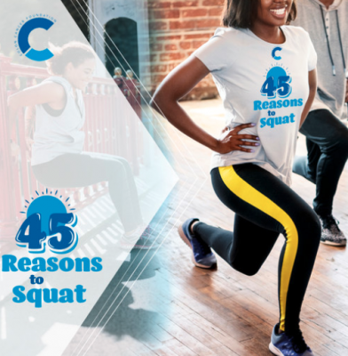 Free T Shirt - 45 Reasons to Squat