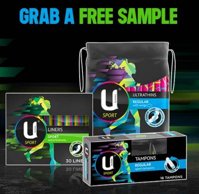 Free Tampons, Pads and Liners from U By Kotex
