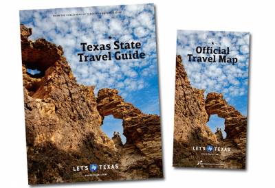 Free Texas Travel Map, Travel Guide and Calendar