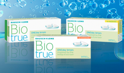Free Trial of Bausch+Lomb contact lenses