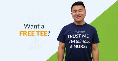 Nursing Students: Free Trust Me I'm (Almost) a Nurse T-Shirt