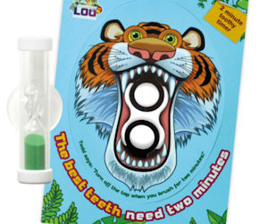 Sign up: Free Two Minute Tiger Toothy Timer