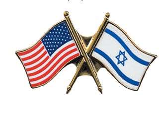 FREE U.S.-Israel Flag Pin
