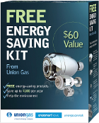 Sign up: Free Union Gas Energy Saving Kit