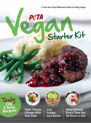 Free Vegan Starter Kit from Peta