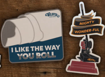 free Weaver Leather Supply stickers