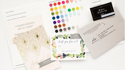 Free Wedding Stationery Sample Kit