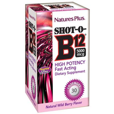 Request Wild Berry Shot-O-B12 Lozenges