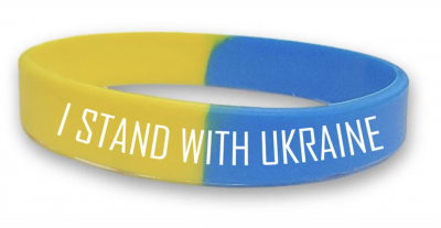 Free Wristband - I Stand with Ukraine