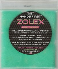 Request Free Zolex Hand Cleaner Sample