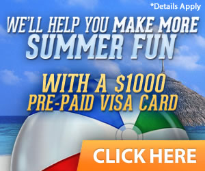 Get a $1,000 Prepaid Visa Card