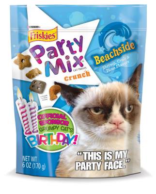 Grumpy Cat & Friskies Party Mix 1 Million Frowns Challenge!