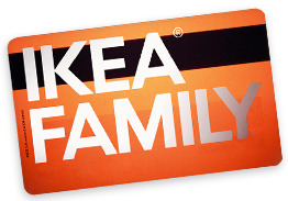 Free IKEA Family Membership Card