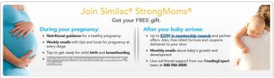 Join Similac Strong Moms, Receive a Free Gift
