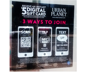 Free $5 Urban Planet  Digital Gift Card