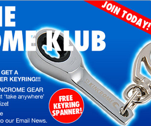 Free Kincrome Gear Spaner Keyring