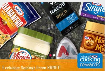 Kraft Canada: Sign Up Free and Receive Printable Coupons and Various Rewards!