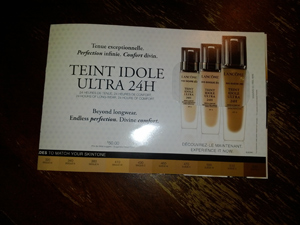 Request  Lancome Teint Idole Ultra 24H