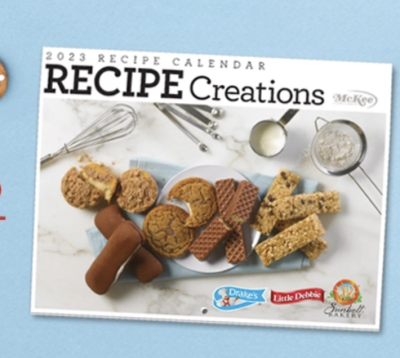 Little Debbie® Snacks Recipe Sweet Creations 2023 Calendar Giveaway