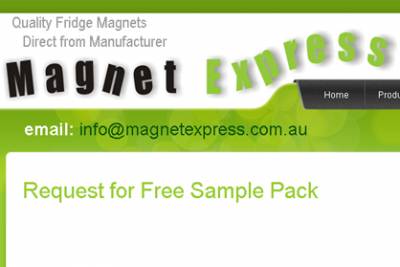 Request Free Magnet Express Sample Pack
