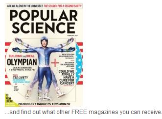 Mercury Magazines: Free One Year Subscription to Popular Science