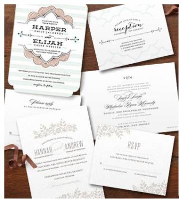 Minted.com: Free Wedding Invitation Sample Kit