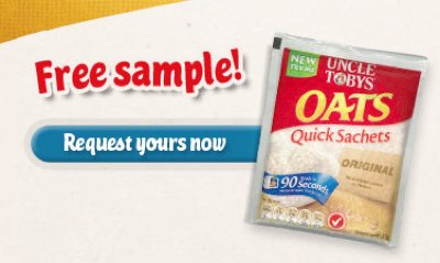 Free Oats Sachet and Oat Seed Packet
